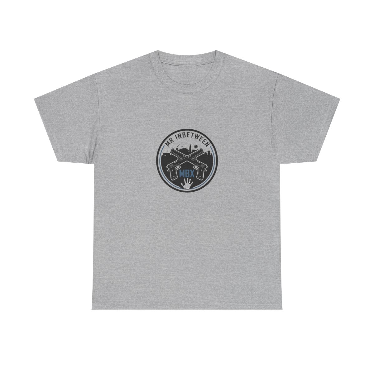 Mr Inbetween "Mr Inbetween" Unisex Tee - alternate angle 3, merchandise