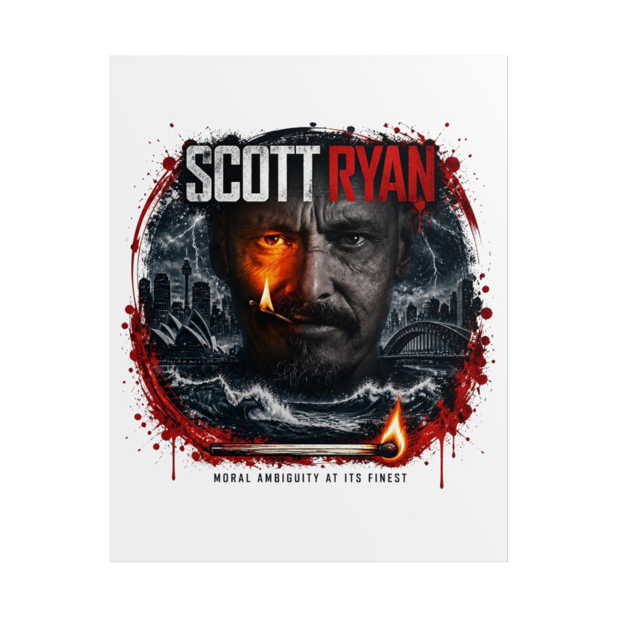 Mr Inbetween "Scott Ryan" Poster - alternate angle 1, merchandise
